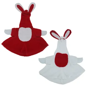 Tenue de oie de porche de lapin de Pâques ensemble de costume de décoration
