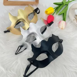 Halloween feest masker PVC multi-hoorn sexy mode kostuum optreden accessoire bal stijl