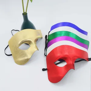 Half gezicht maskerade masker set glinsterende feestmaskers voor Halloween carnaval feestje.
