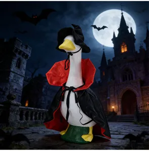 Halloween Veranda Gans Kostüm 23 Zoll Hof Gans Outfit Umhang Fledermaus Party Deko