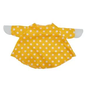 Cute yellow polka dot pet duck goose clothes breathable summer costume cute animal apparel.