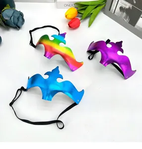 Máscara de princesa de PVC brillante para fiesta de disfraces, antifaz sexy con elástico.