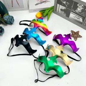 Máscara de Princesa de PVC Sexy y Misteriosa para Adultos Baile de Máscaras Fiesta de Disfraces Accesorio Elegante Máscara de Ojos de Ave