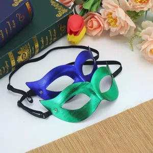 Masque demi-visage sexy en PVC pour femme fête fête cosplay masque des yeux mystérieux européen