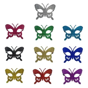 Glitter butterfly mask for women Halloween masquerade party performance sexy masquerade eye mask