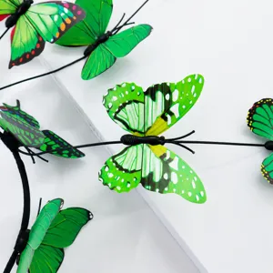 Cerchietto farfalla colorata pieghevole per festa, elegante accessorio per capelli
