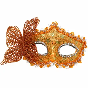 Side butterfly half-face princess Venetian masquerade mask for party Halloween eye mask