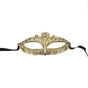 Goldene Spitzen Maske, sexy Katzenaugen Maske fur Party, Halloween und Fotografie Requisiten.