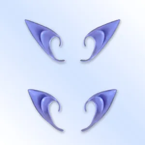 Spitze Elfenohren Halloween Cosplay Latex Weiche Ohrstützen Fantasy Party Kostüm Zubehör Unisex Feenohren