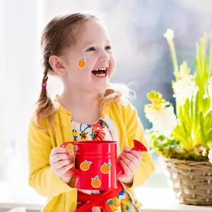 Jolis autocollants de fruits adhésifs pour travaux créatifs, enveloppes et décoration.