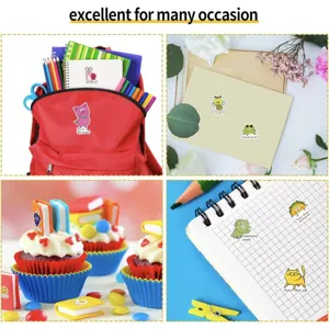 Cute animal reward stickers for kids classroom motivation and DIY notebook decoration set