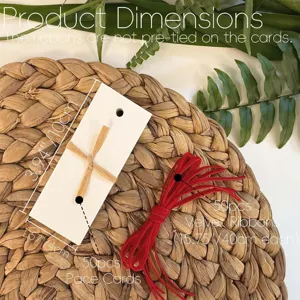 Set de 50 tarjetas de mesa y cintas de terciopelo rojo para decoración de bodas y fiestas.