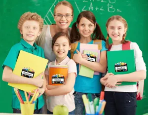 Custom classroom name labels stickers for student notebooks school supplies return theme