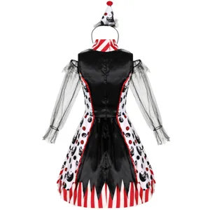 Halloween vampire clown costume cosplay dress with headband party stage performance outfit