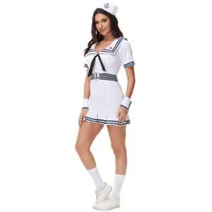 Sexy British sailor costume uniform for women cosplay party carnival performance outfit