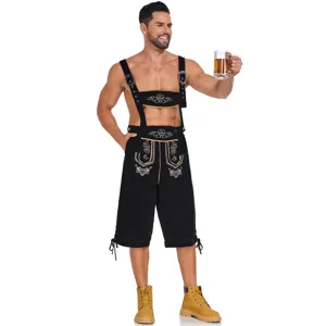 Men Oktoberfest Lederhosen German costume traditional beer festival stage performance outfit