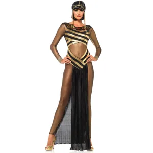 Egyptian Queen Cleopatra costume for women Halloween cosplay ancient Greek goddess dress outfit