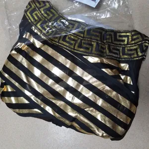 Halloween Greek Goddess Cosplay Costume Gold And Black Striped Party Outfit Set New