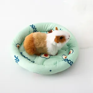 Comodo lettino per piccoli animali simpatico rifugio porcellino d'India tappeto peluche caldo