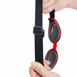 Klappbare Haustier Sonnenbrille für Hunde Katzen winddichter Augenschutz Accessoire