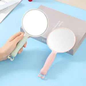 Schöner tragbarer Make-up Spiegel im Ins-Stil kompakter Handspiegel für Damen Kosmetik
