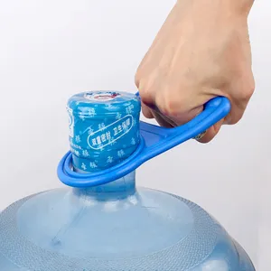 Ergonomic plastic water bottle handle bucket lifter labor-saving carrier tool for home office.