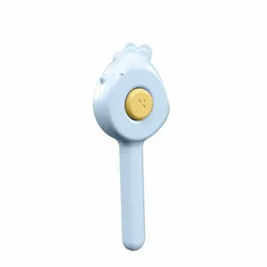 Cute chick pet self cleaning hair removal comb for cats and dogs blue yellow pp brush tool