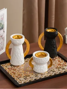 Stile arabo del medio oriente bruciatore di incenso con orecchie dorate per casa