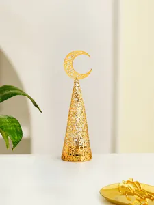 Gouden holle metalen wierookbrander Midden-Oosterse Arabische desktop aromatherapie decoratie item