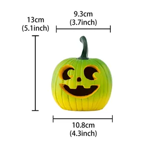 Halloween resin pumpkin ornament creative festival home desktop decor harvest decoration