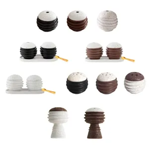 Set bruciatore di incenso arabo, incensiere in ceramica a nido d'ape per decorazioni.