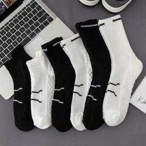 Herren Sport Socken mit Frotteesohle, mittellang, atmungsaktiv, bequem, schweißableitend.