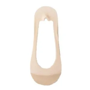 Women summer ice silk invisible no-show socks low cut anti-slip thin boat socks for heels.
