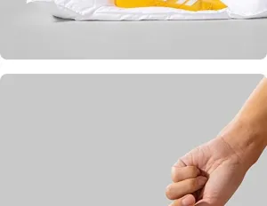 Men's yellow athletic short loop socks with cushioned design for running and sports activities.