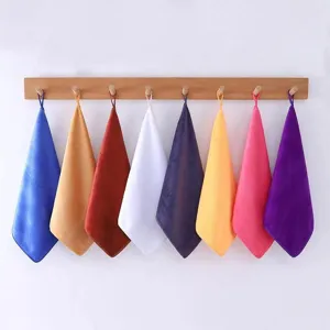 Thickened absorbent cleaning cloth kitchen towel hanging rag lint free main product view