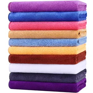 Thickened microfiber cleaning cloth super absorbent kitchen household wiping towel for glass.