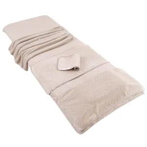 Set de Toallas de Salón de Belleza de Forro Polar de Coral Suave Absorbente Principal