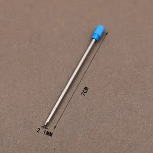 Μεταλλικά Ανταλλακτικά Στυλό Διαρκείας 0.7mm Μύτη Μπιντέ Ομαλή Γραφή Μαύρη Μελάνη Ανταλλακτικό Γραφική Ύλη
