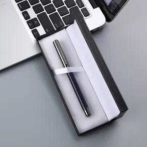 Set de stylo signature en metal en coffret cadeau stylo roller d affaires et publicitaire
