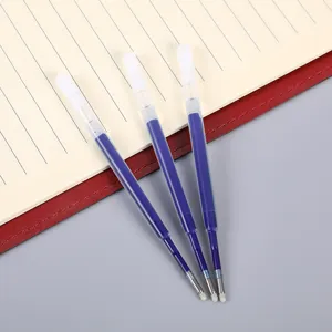Recambios de bolígrafo de gel G2 0.5mm tinta azul punta fina escritura suave repuestos.