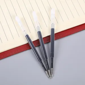 Recambios de boligrafo de gel negro reemplazo 0.5mm escritura suave papeleria.