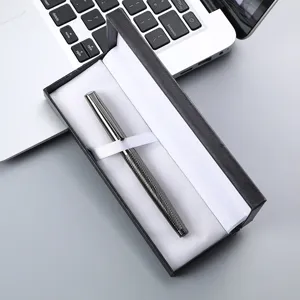 Luxury Metal Rollerball Pen Gift Box Set Business Office Executive Signature Pen With Refill Writing Supplies