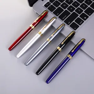 Zakelijke Metalen Vulpen Klassieke Pijl Clip Schrijven Handtekening Cadeau Pen