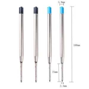 Ανταλλακτικά μεταλλικά στυλό διαρκείας 1.0mm G2 σετ ανταλλακτικών ακριβείας μήκους 100mm.