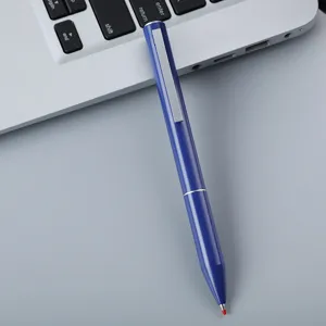 Business twist metal gel pen 0.5mm black minimalist gift pen for office and school use.