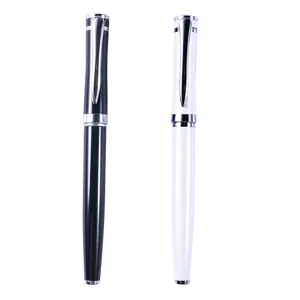 Metal signature pen business gift advertising ballpoint pen custom logo office stationery set