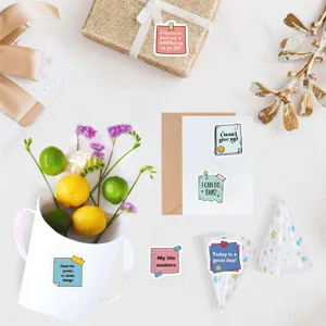 Motivational stickers roll for journaling craft stationery decoration motivational quotes pack