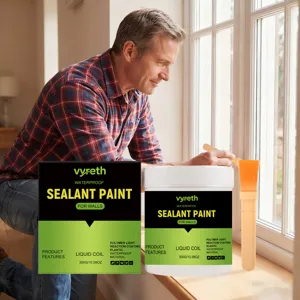vyreth pintura selladora impermeable para reparacion de grietas en paredes 300g secado rapido