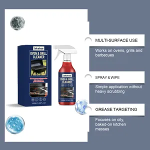 Spray nettoyant pour four et gril Jakehoe 100ml contre la graisse tenace et les résidus.