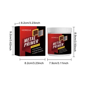 HOMEXA Black Metal Primer 300g Rust Blocking Strong Adhesion Protective Coating Detail